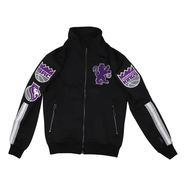 Veste de survêtement NBA Sacramento Kings Mode Équipe Noir