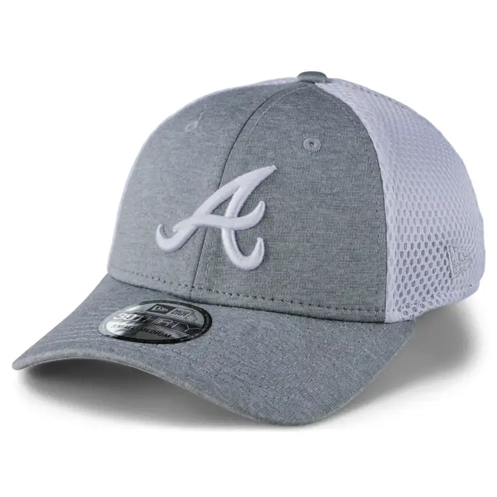 Atlanta Braves MLB 3930 Gris Blanc Neo Team Gry, Blc