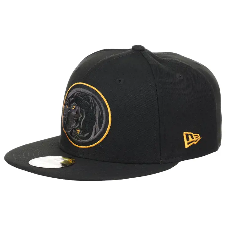 Casquette ajustée 59FIFTY Tennessee Volunteers NCAA Blackout noire