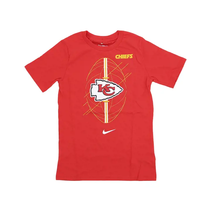 T-shirt icône Kansas City Chiefs NFL pour jeunes 23 ans couleur équipe rouge