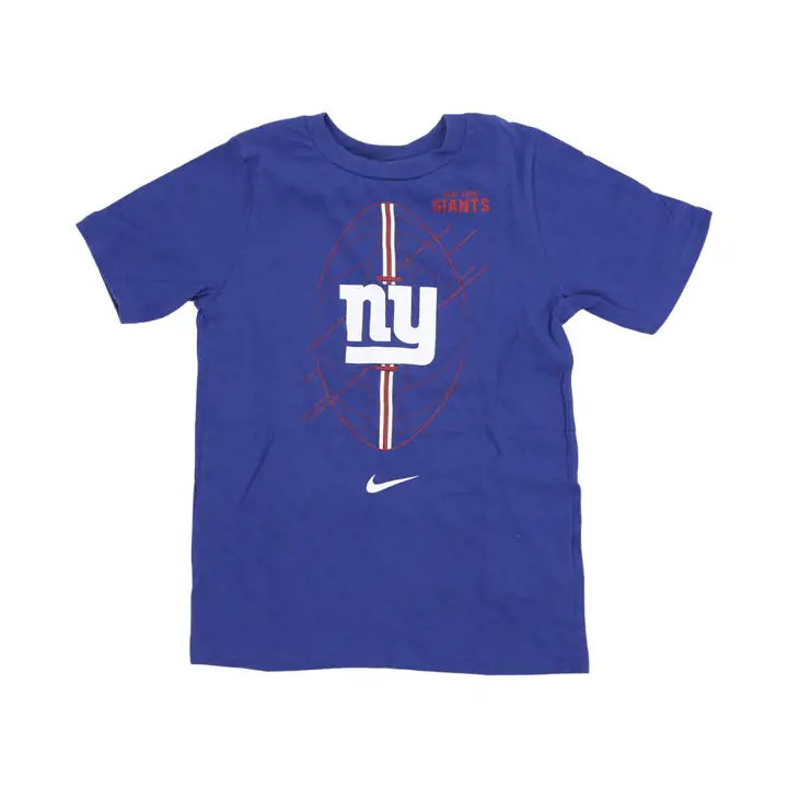 T-shirt iconique NFL pour jeune des New York Giants - Bleu équipe 23