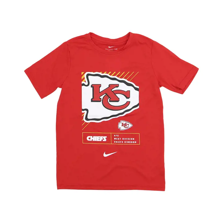 T-shirt « Yard Line Legend » des Chiefs de Kansas City de la NFL pour enfant, 23, Tea