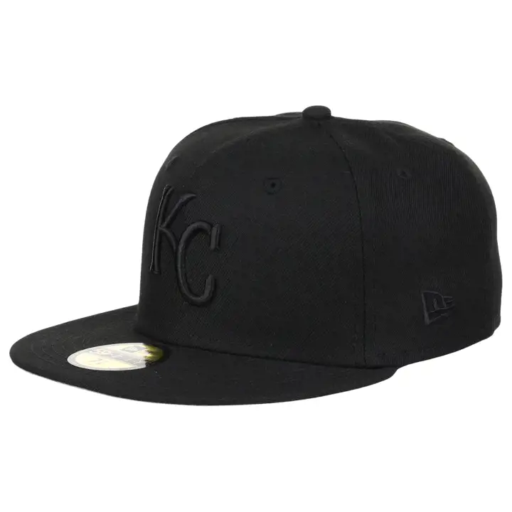 Kansas City Royals MLB Blackout 59FIFTY Équipe Noir