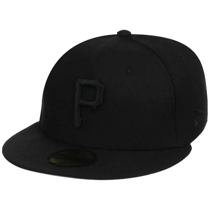 Pittsburgh Pirates MLB Blackout 59FIFTY Équipe Noir