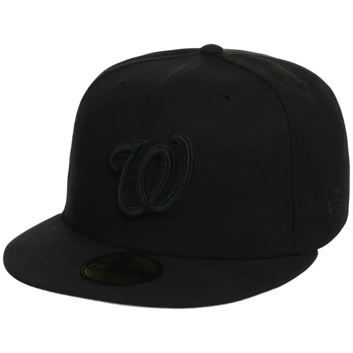 Washington Nationals MLB Blackout 59FIFTY Team Blk