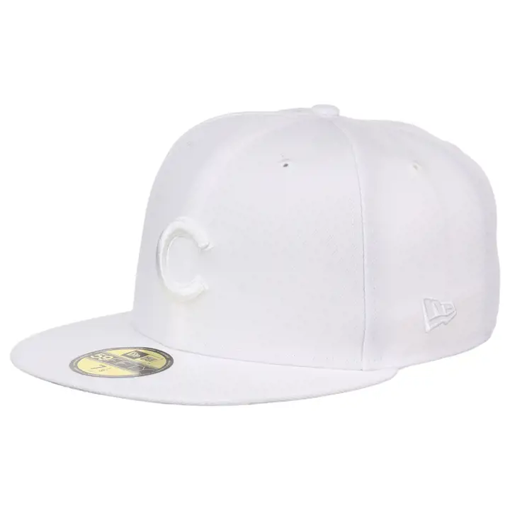 Chicago Cubs MLB Entièrement Blanc 59FIFTY Équipe Blanc