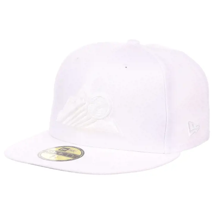 Colorado Rockies MLB entièrement blanche 59FIFTY Équipe Blanc