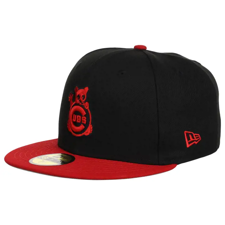 Chicago Cubs MLB Noir/Rouge 59FIFTY Équipe Noir, rouge 1