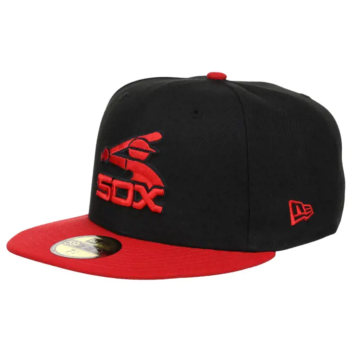 Casquette 59FIFTY Chicago White Sox MLB noir/rouge