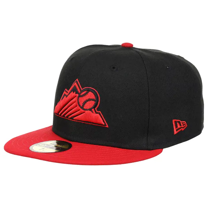 Colorado Rockies MLB Noir/Rouge 59FIFTY Équipe Noir, rouge