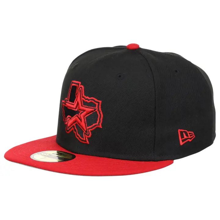 Houston Astros MLB Noir/Rouge 59FIFTY Équipe Noir, rouge