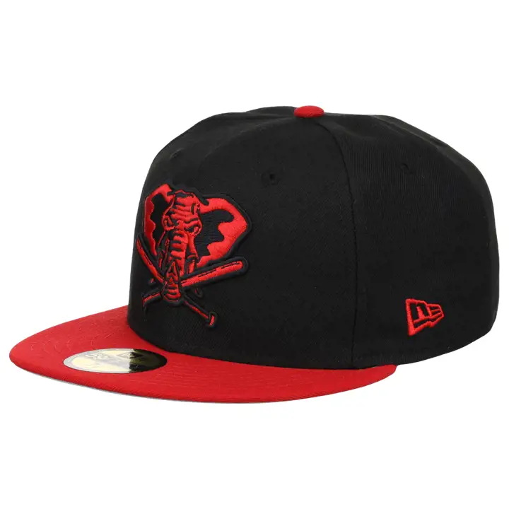 Casquette Oakland Athletics MLB Noire/Rouge 59FIFTY Équipe Noire, rouge