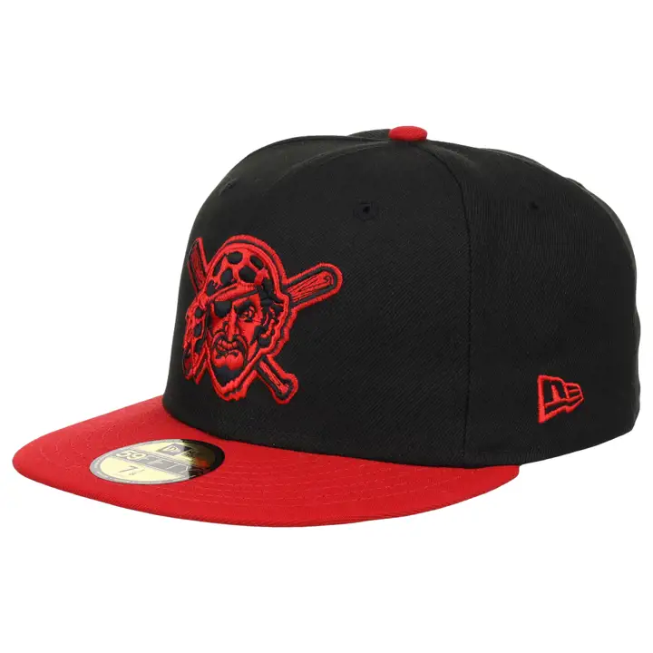 Pittsburgh Pirates MLB Noir/Rouge 59FIFTY Équipe Noir, rouge