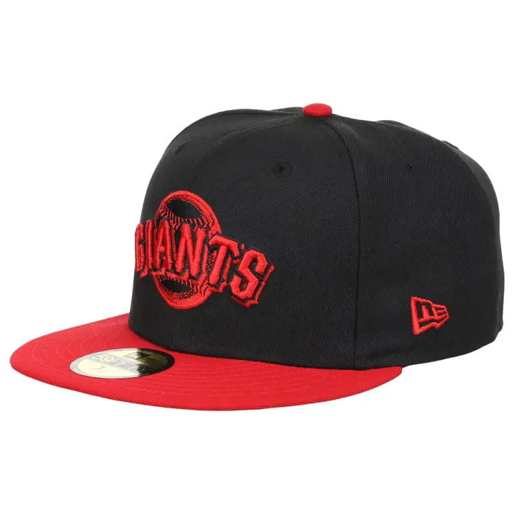 Casquette 59FIFTY Team MLB des Giants de San Francisco noire/rouge