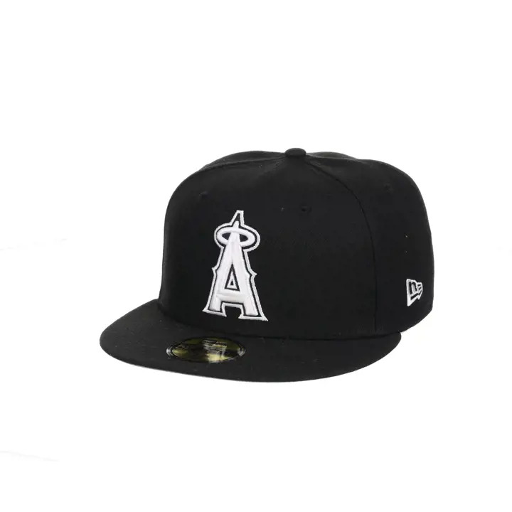 Anaheim Angels MLB B-DUB 59FIFTY Team Blk/Wht