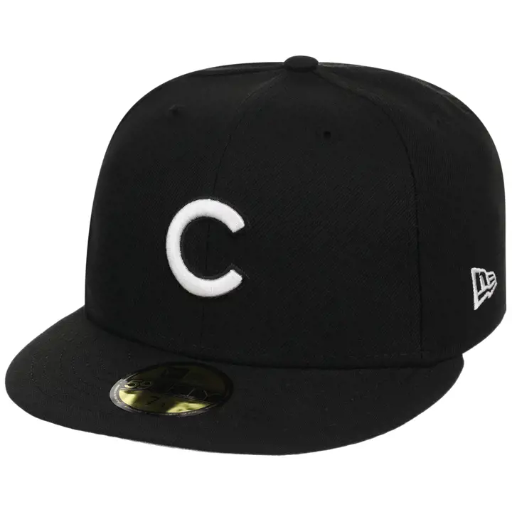 Chicago Cubs MLB B-DUB 59FIFTY Team Blk/Wht