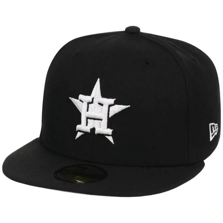 Houston Astros MLB B-DUB 59FIFTY Équipe Noir/Blanc