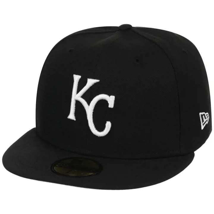 Kansas City Royals MLB B-DUB 59FIFTY Team Noir/Blanc