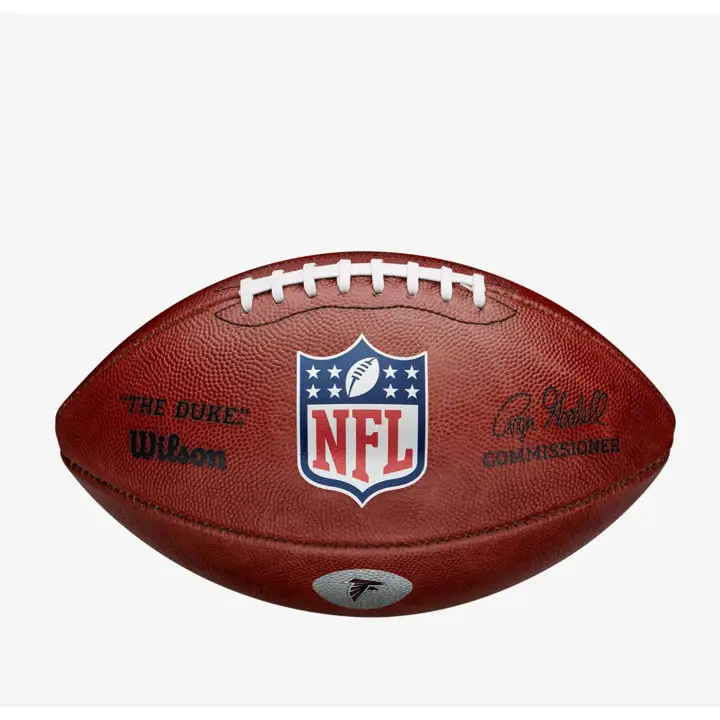 "Ballon de match de football avec logo des Las Vegas Raiders « The Duke » AST"