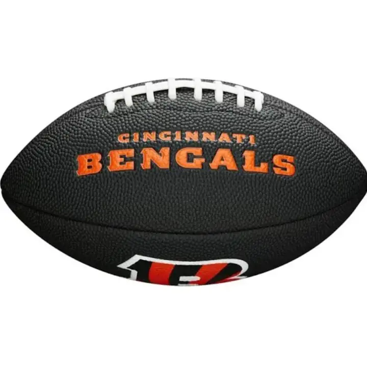 Mini ballon de football doux des Bengals de Cincinnati AST