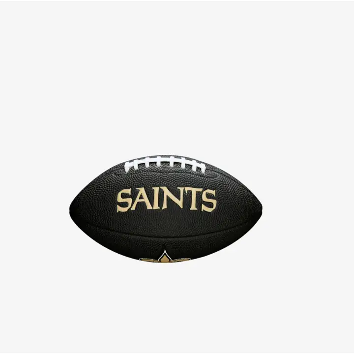 Mini ballon de football souple des Saints de la Nouvelle-Orléans AST