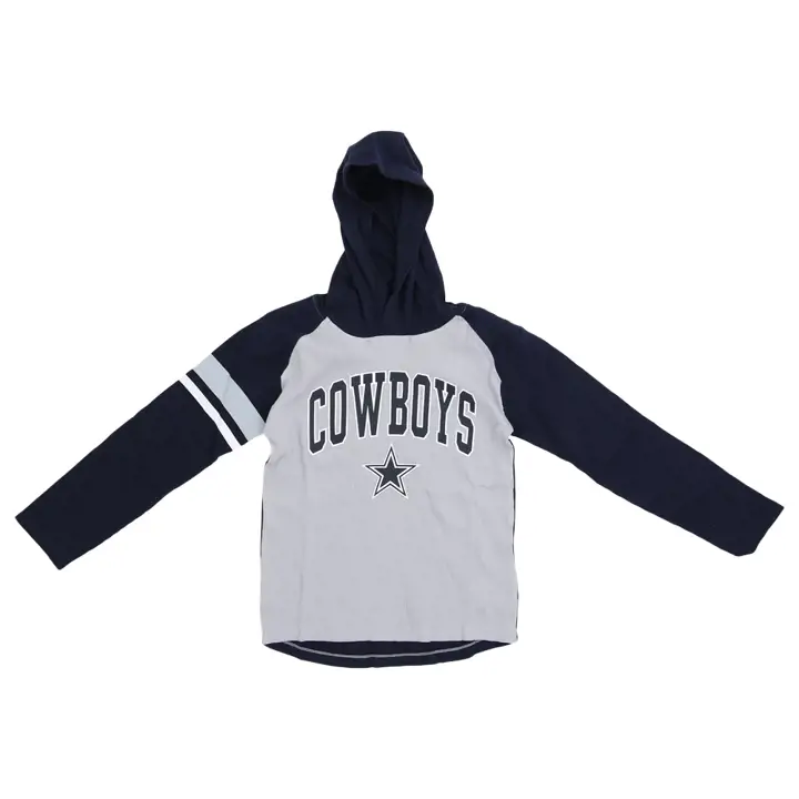 Dallas Cowboys NFL Carnet de jeux Jeune Manches longues à capuche Marine
