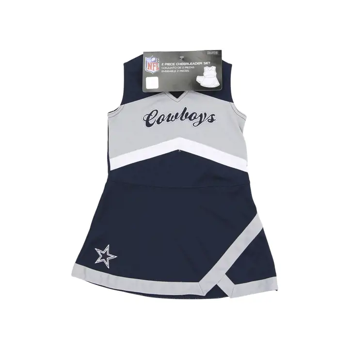 Robe de Pom-pom Girl NFL COWBOYS pour tout-petit BLEU MARINE