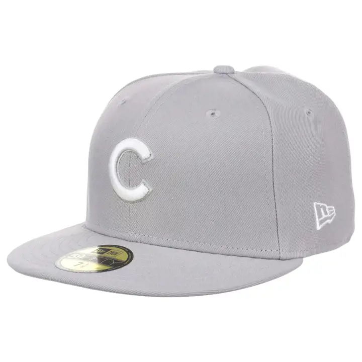 Chicago Cubs MLB Redouble Gris 59FIFTY Équipe grise