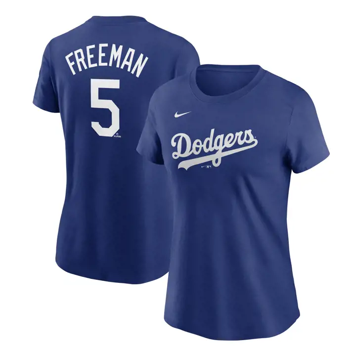 T-Shirt Femme MLB DODGERS N&N Joueur Freddie Freeman rbl