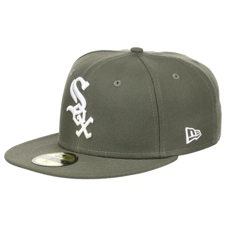 Casquette 59FIFTY MLB Re-Dub Olive des White Sox olv