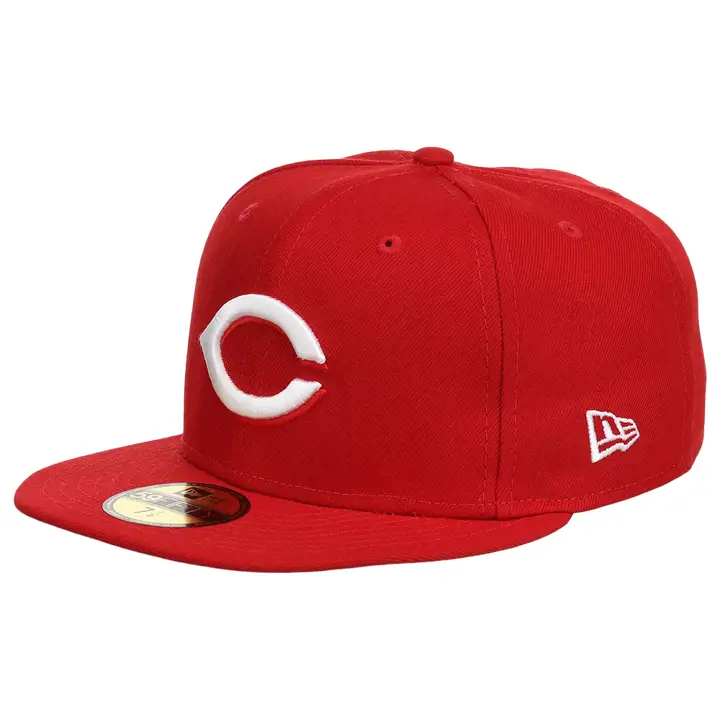 Casquette ajustée 59FIFTY MLB re-dub rouge des Reds de Cincinnati