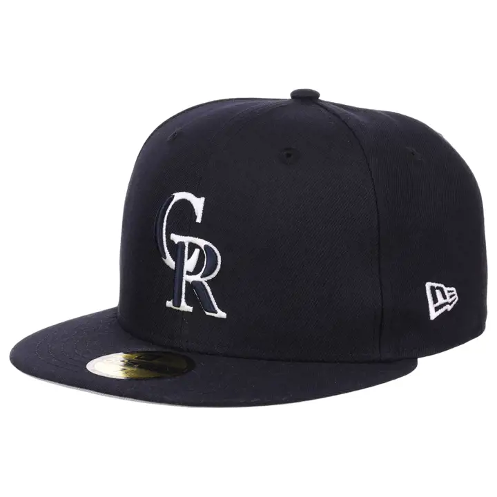 Colorado Rockies MLB Re-Dub Marine 59FIFTY Équipe marine
