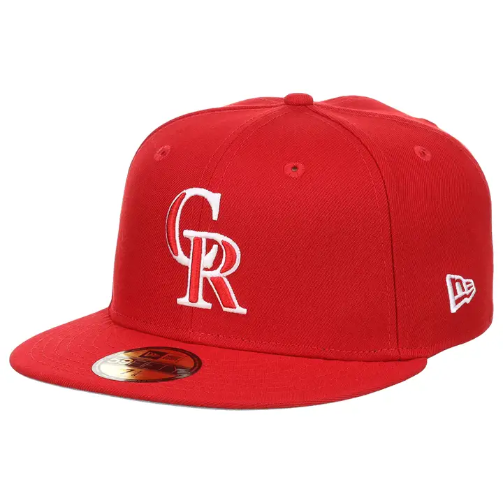 Casquette rouge 59FIFTY Colorado Rockies MLB Redécouvrez l'esprit d'équipe.