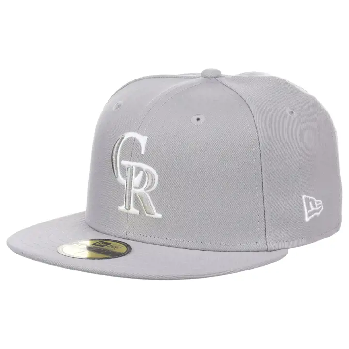 Casquette 59FIFTY MLB Re-Dub Colorado Rockies grise