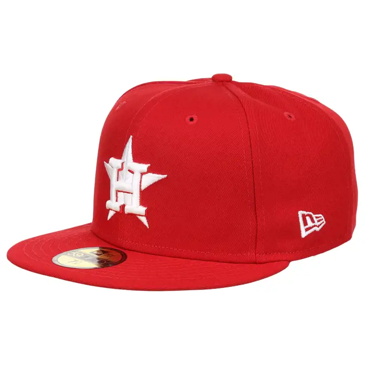 Casquette 59FIFTY rouge Houston Astros MLB Re-Dub Rouge d'équipe