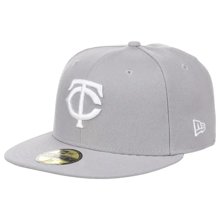 Casquette 59FIFTY Team gry des Minnesota Twins de la MLB Re-Dub