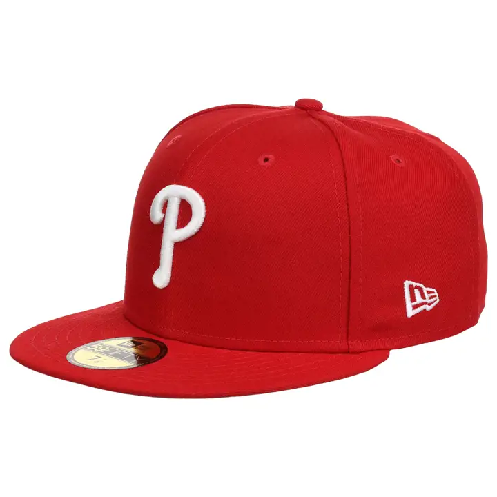 Casquette 59FIFTY Philadelphia Phillies MLB Re-Dub Rouge de l'équipe