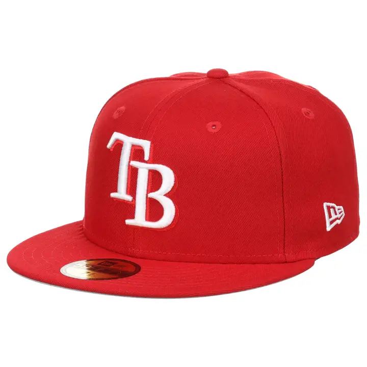 Casquette 59FIFTY rouge Tampa Bay Rays MLB Re-Dub