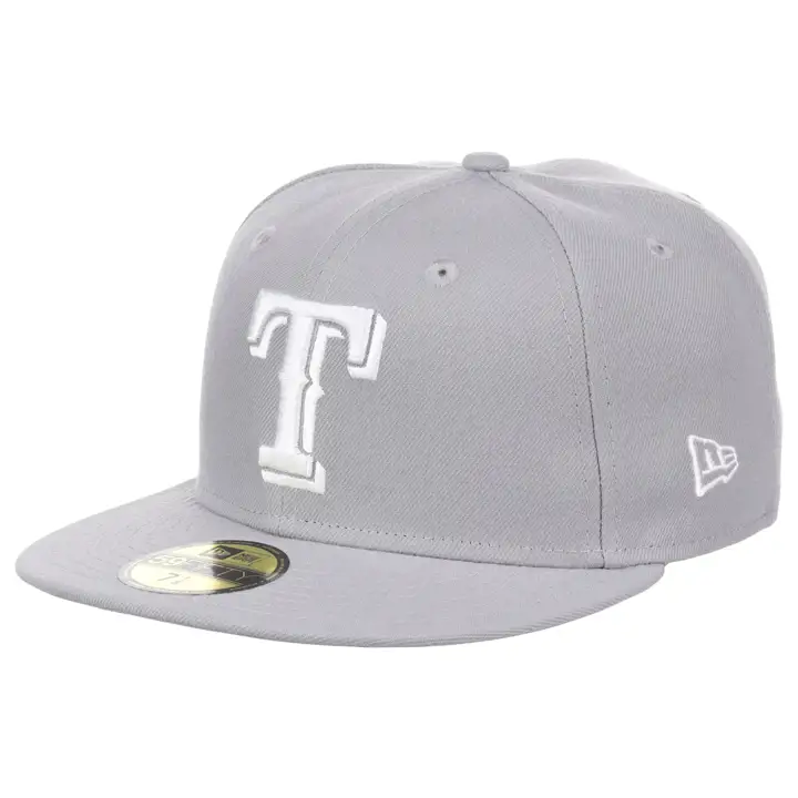 Casquette 59FIFTY Team gris Texas Rangers MLB Re-Dub gris