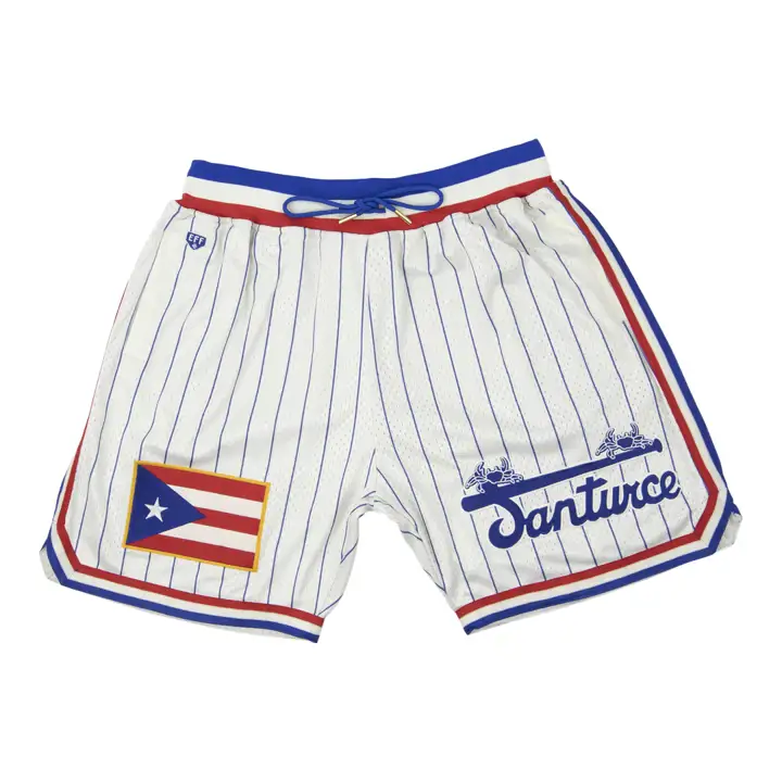 Santurce Cangrejeros NL Réplique Short à Rayures IVO/RBL