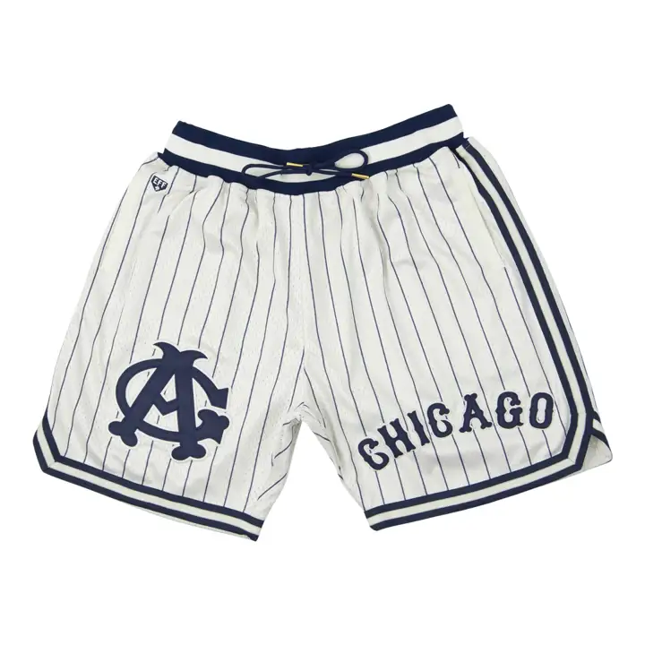 Short rayé réplique Chicago American Giants NL IVO/NAVY