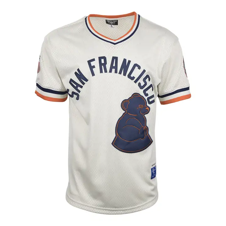 Maillot en maille col V réplique San Francisco Seals NL IVO