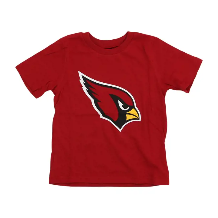 T-shirt enfant Arizona Cardinals NFL à logo principal ROUGE