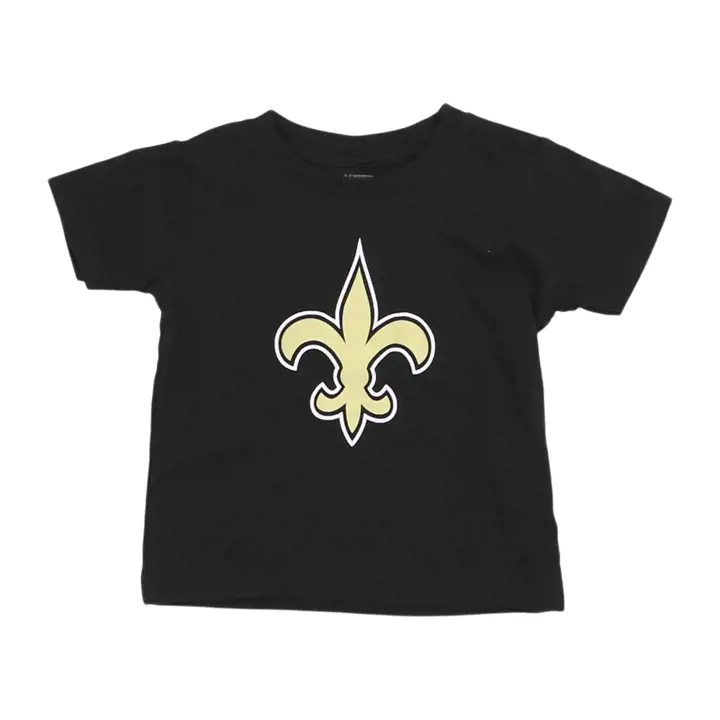 T-shirt nourrisson NFL New Orleans Saints à logo primaire NOIR