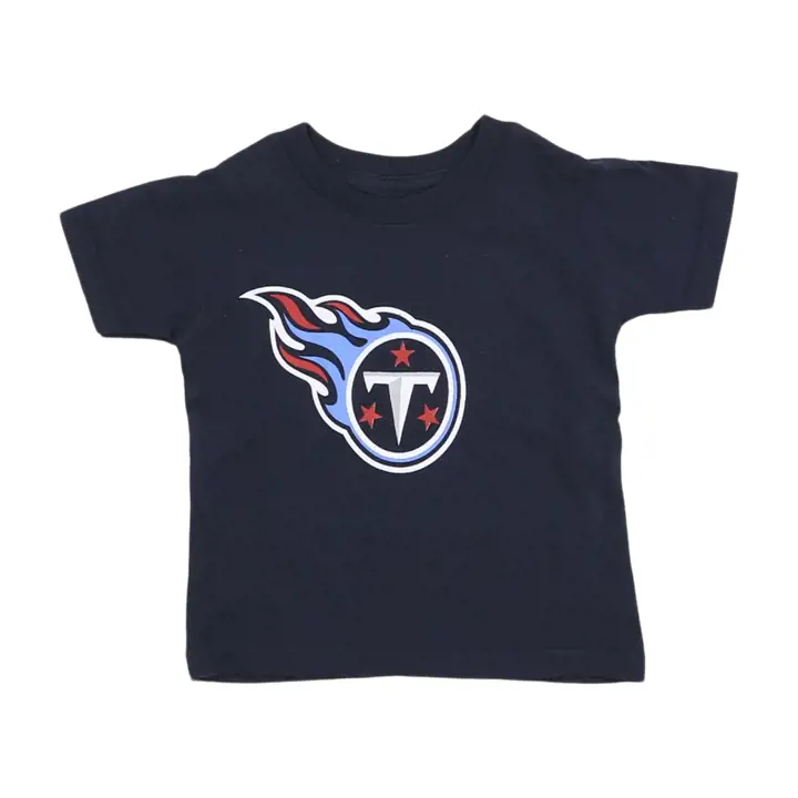 T-shirt NFL bébé Tennessee Titans logo principal BLEU MARINE