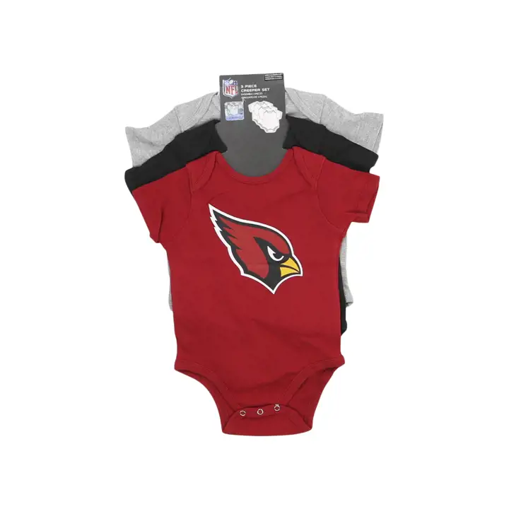 Ensemble 3 pièces nouveau-né « Born To Be » Arizona Cardinals NFL 23 ROUGE