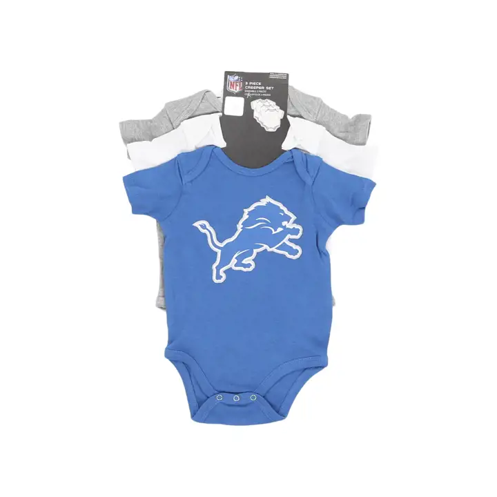 Detroit Lions NFL Nouveau-né Né pour être Ensemble de 3 pièces 23 BLEU