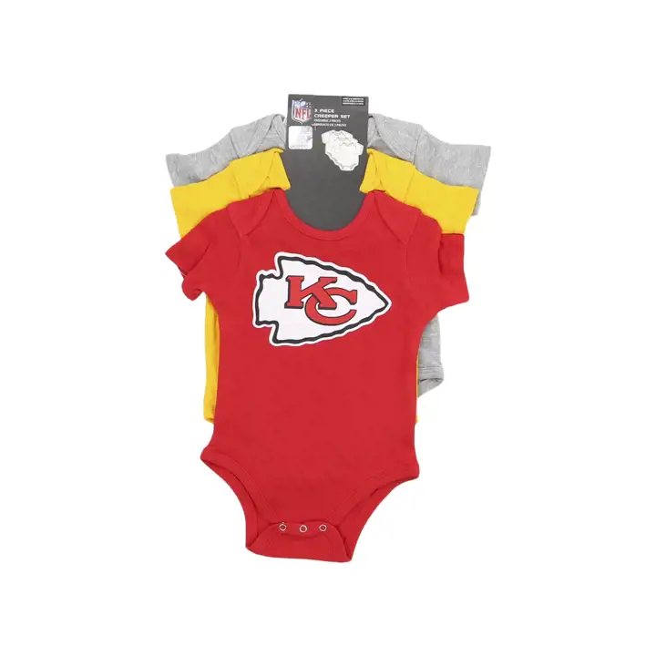 Nouveau-né Kansas City Chiefs NFL Born To Be - Ensemble de 3 pièces 23 ROUGE