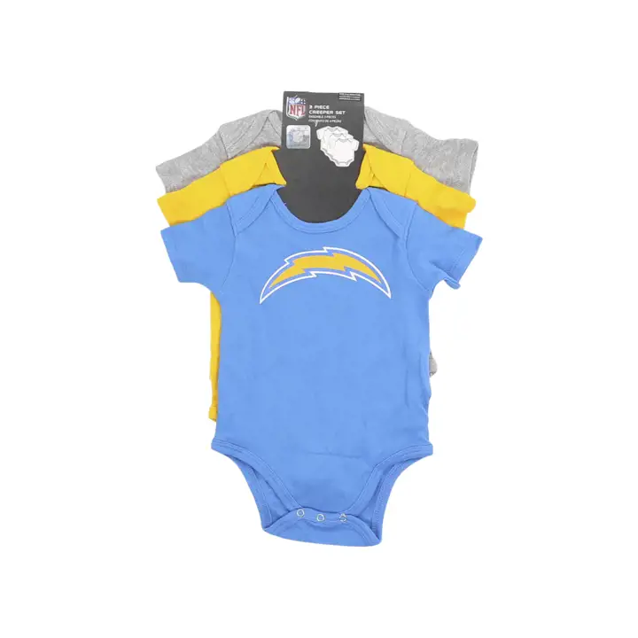 Los Angeles Chargers NFL Nouveau-né Né pour être 3pc Ensemble 23 BLEU