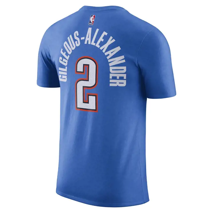 T-SHIRT JOUEUR ICONIQUE NBA OKLAHOMA CITY THUNDER Shai Gilgeous-
